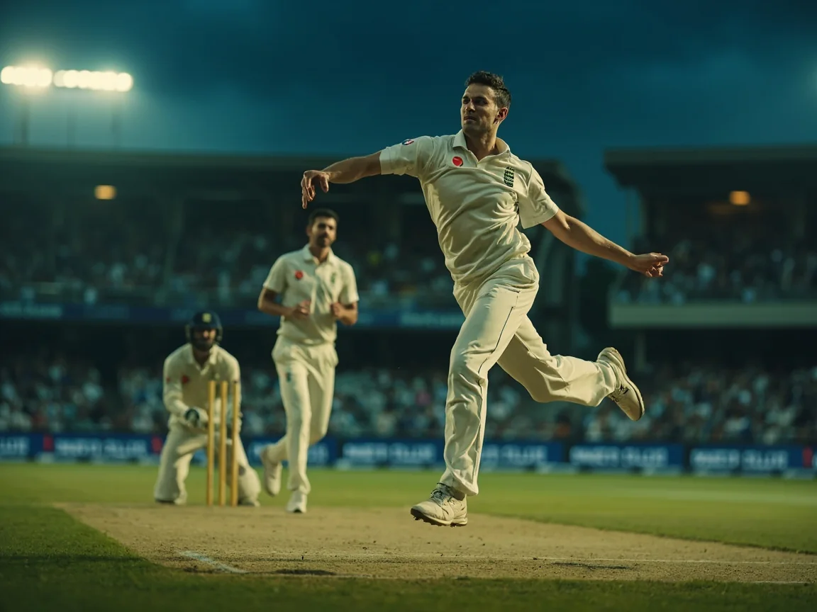 IPL match evening floodlights